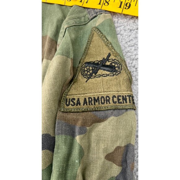 Army Men’s Hot Weather Woodland Camouflage Pattern Combat Coat Size N/A - Picture 9 of 16